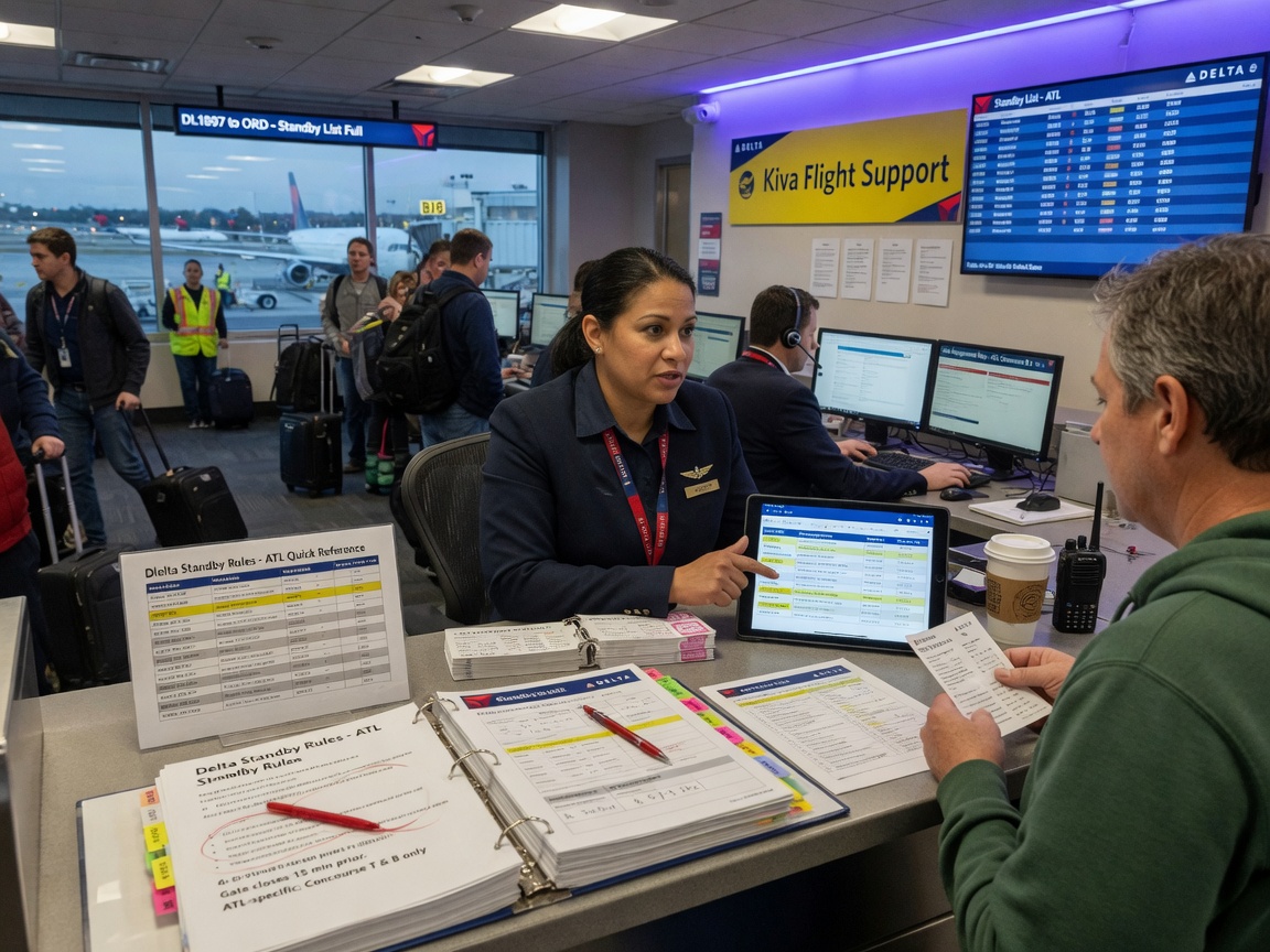 Complete Guide to Delta Standby Rules at Atlanta Airport