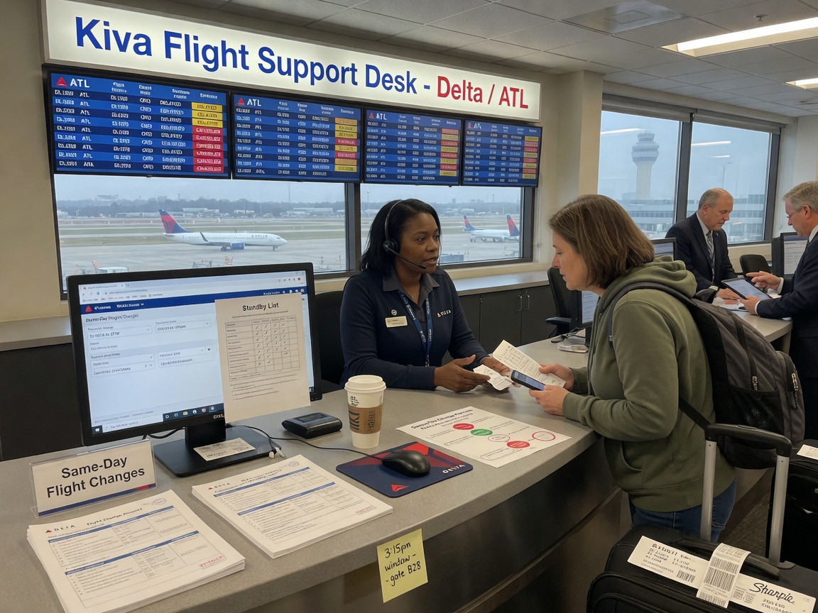 Step-by-Step Guide to Same-Day Flight Changes at Atlanta ATL