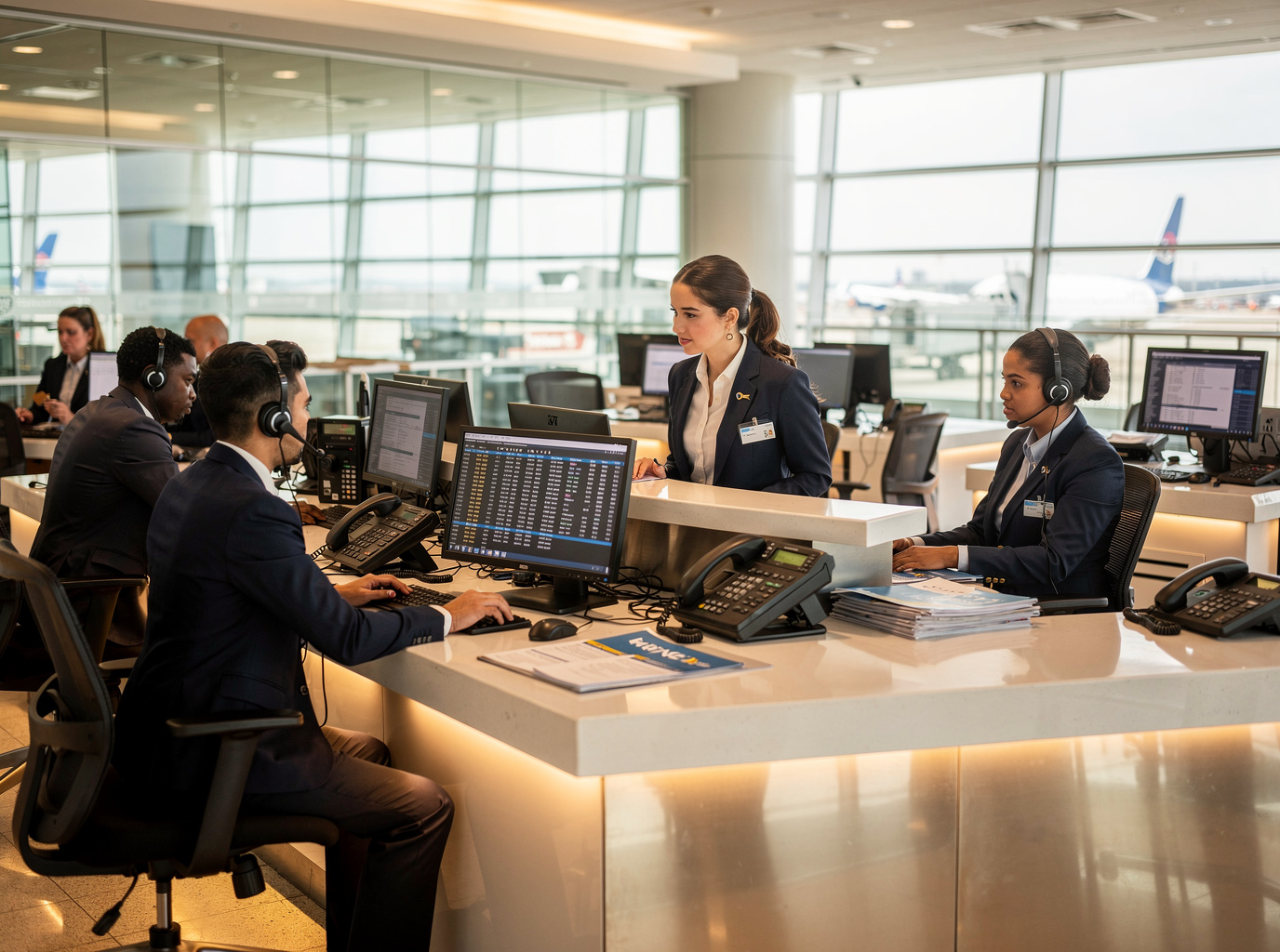 Airline Customer Service kiva Flight Support Desk work by Atlanta Flight Support Desk in Atlanta, Georgia