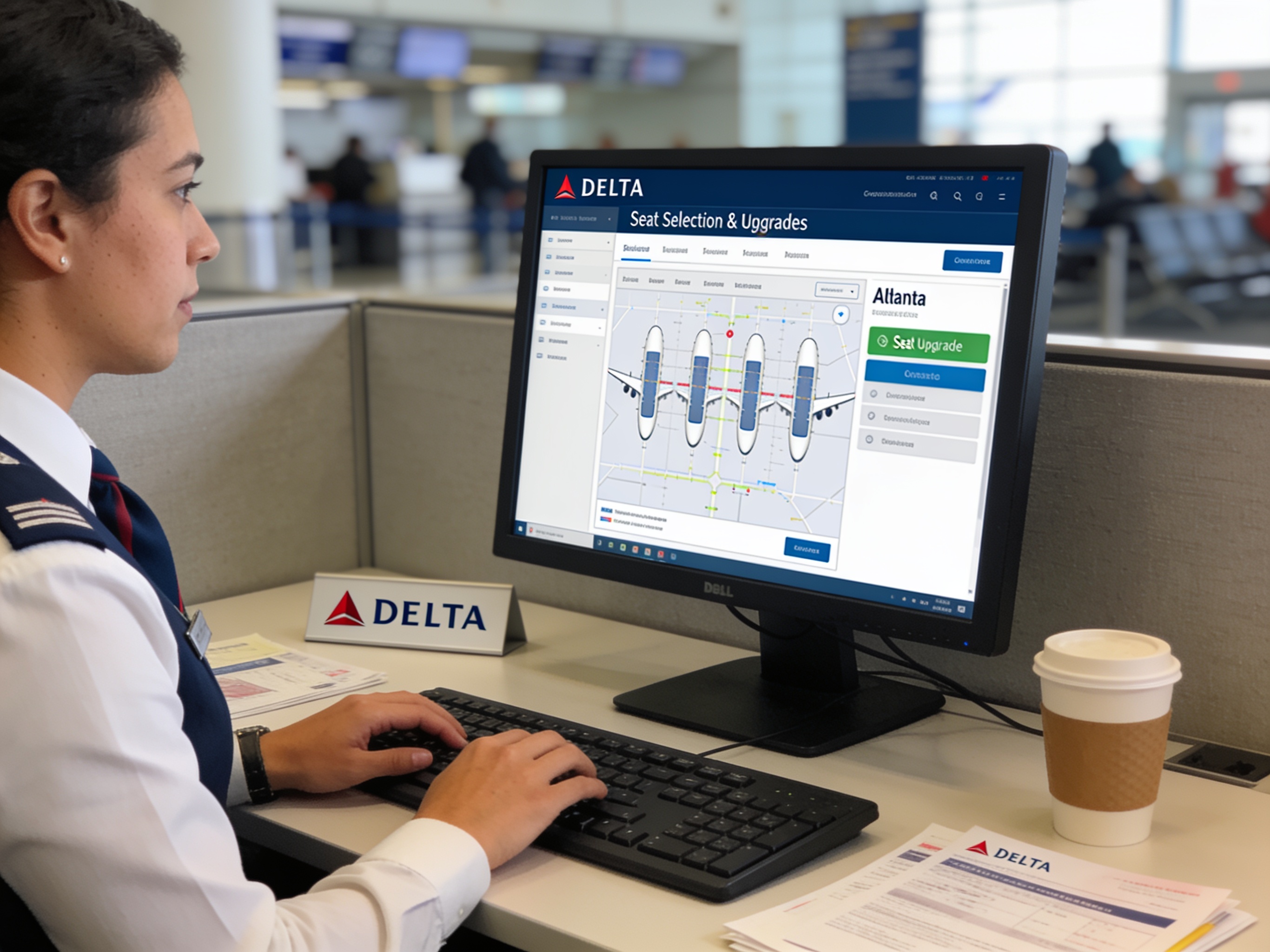 Delta Seat Selection & Upgrades in Atlanta