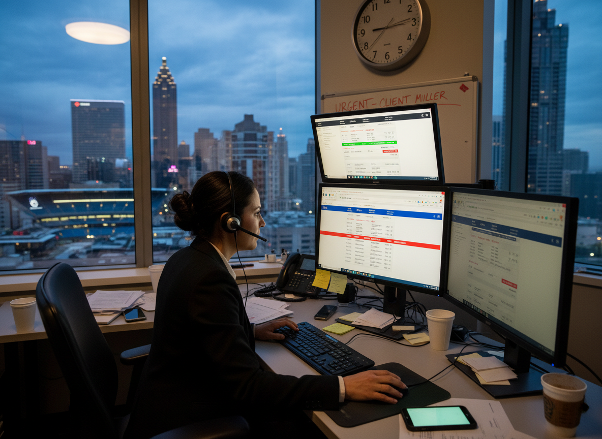 Urgent Last-Minute Flight Booking in Atlanta